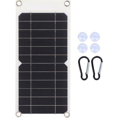 Ultradünnes Solarpanel-Ladegerät, tragbarer Handy-Akkulader für den Außeneinsatz (1/5)