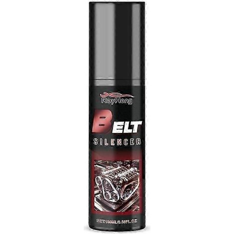 Lubrifiant et silencieux en spray pour courroies de moteur automobile (1/5)
