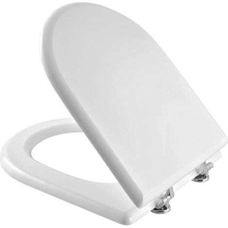Copriwater dedicato per Serie Esedra Ideal Standard in legno bianco con cerniere