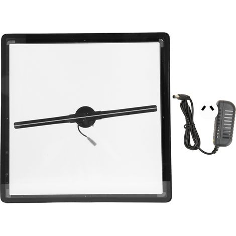 Filiyano – projecteur WiFi étanche et – Ventilateur hologramme 3D, projecteur WiFi étanche et résistant à la poussière, vision à l'œil nu, affichage (1/5)