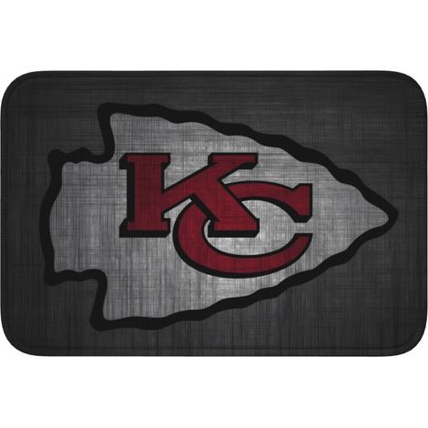 Tapis d'entrée multifonctionnel KC Chiefs pour l'intérieur et l'extérieur - Tapis de bienvenue pour la maison, la chambre (1/5)