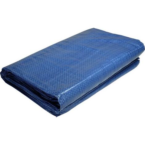 Bache bleue EC80 2mx3m Tecplast (1/2)