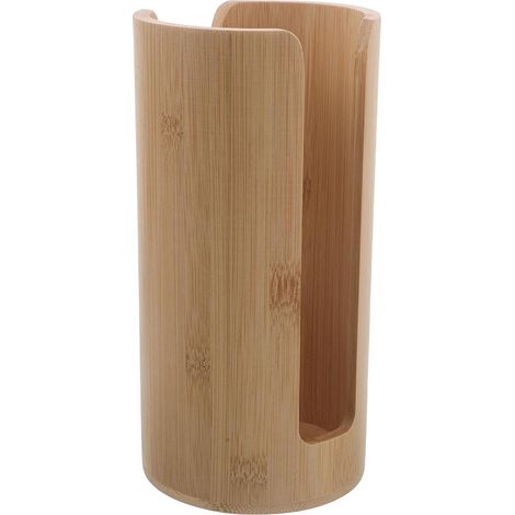 Support pour Poids de Fermentation en Verre : Organisateur Vertical en Bambou - Peut Contenir 6 à 7 Poids de 7,8 Cm de Diamètre - Pour Galets de Cornichons Et Couvercles de Bocaux Mason - (1/5)