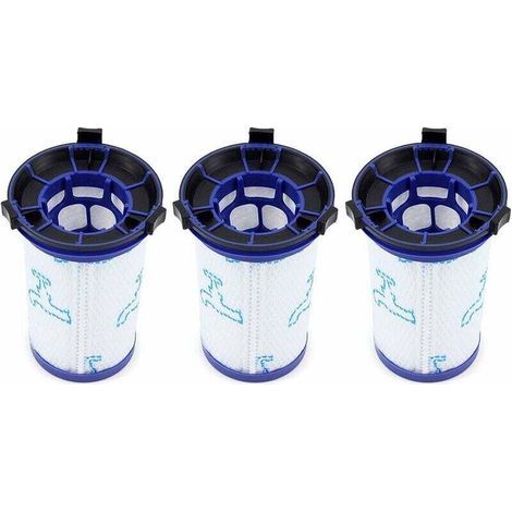 Lote de 3 filtros de repuesto para aspiradora sin cable Rowenta Air Force 360 / X-Pert Essential 260 RH9037 RH9038 RH9039 RH9051 RH9057 RH9079 RH9081 RH9086 (Alternativa al ZR009001) (1/4)