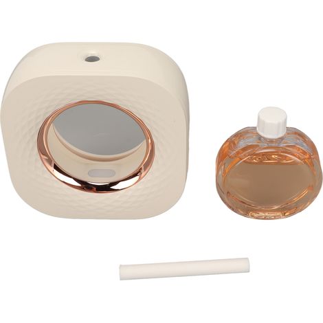 Diffuseur d'huiles essentielles ultrasonique 6 vitesses automatique, lumière LED, montage mural ou sur bureau, vaporisateur de parfum élégant (1/5)
