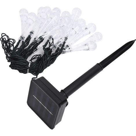 m lange, wasserdichte Solar-Lichterkette mit 8 Modi für Garten-, Hochzeits- und Partydekoration (1/5)