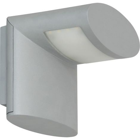 LED Außenwandleuchte IP54, Aluminium grau, inkl. SMD-LED 3W / 210 Lumen (1/2)
