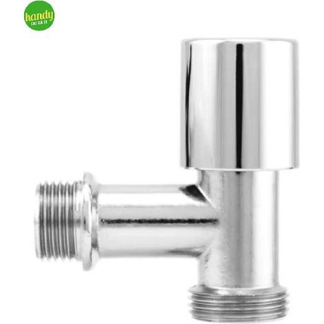 Rubinetto lavatrice mignon a vitone in ottone cromato Ambra Water