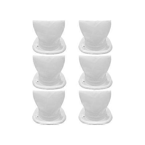 HNVCF10 Filter kompatibel mit Black & Decker Handstaubsaugern, HNVC215BW52, HNVC215B10, HNVC115J06, HNVC115B22 (6er-Pack)