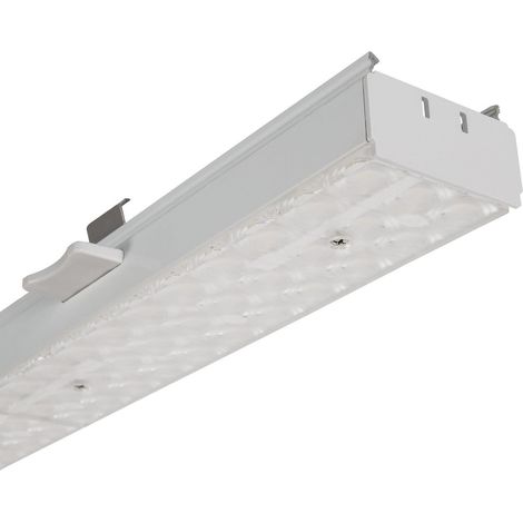 Módulo Lineal LED Trunking 144cm 40-70W 160lm/W Retrofit Universal System Pull&Push Regulable 1-10V 5000K Blanco Frío
