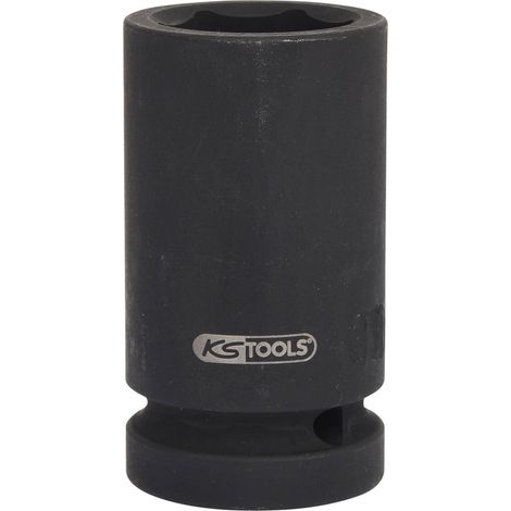 KS TOOLS 1" Vaso de impacto hexagonal largo 95 mm - 515.1881 (1/4)