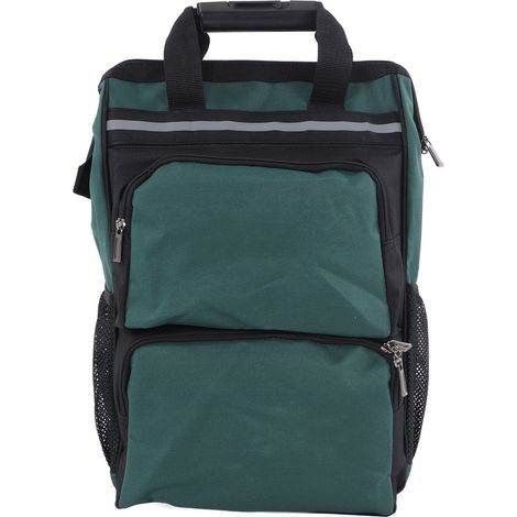 Sac à outils en toile résistant à l'usure, grande capacité, multi-compartiments, Portable pour électricien, hauteur 48cm / 18,9 pouces (1/5)
