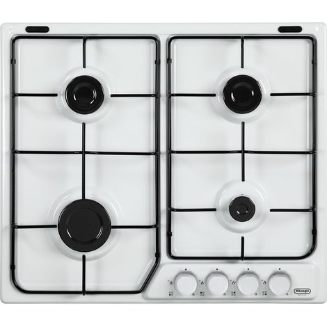 De'Longhi FFB 46 ASV Kochfeld Weiß Eingebaut 60 cm Gas 4 Brenner