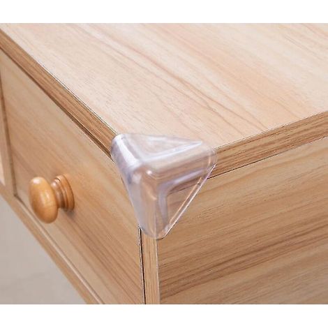 Eckenschutz (12er-Packung), transparent, dreieckig, für Möbel und Tische, ideal für Kinder und Babys. (1/5)