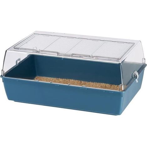 Cage - FERPLAST - Duna Multy W2 - 71 x 46 x h 31,5 cm - Bleu