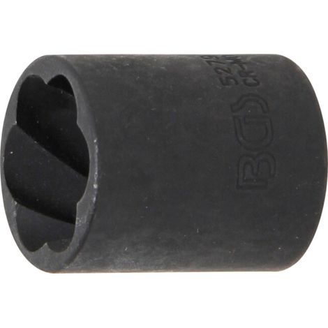 Douille spiralée BGS Technic extracteur noir 19 mm
