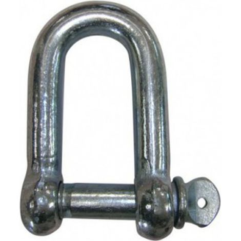 Manille droite d.10 mm 400 kg type commerciale LEVAC - 5235F