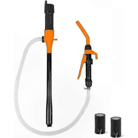 Pompe à siphon portative sans fil pour transfert de carburant et d'huile, débit 13,2 L/min, 3,5 GPM, outil de vidange pratique (1/5)