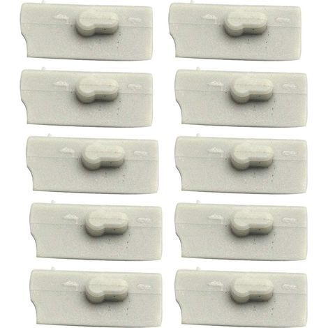 Hippotech Paquet de 10 guide-chaîne de bande de pare-chocs pour tronçonneuse Stihl 024 026 029 036 044 046 066 MS240 MS260 MS290 MS340 MS360 MS341 MS361 MS440 MS460 MS640 MS650 MS660 (1/5)