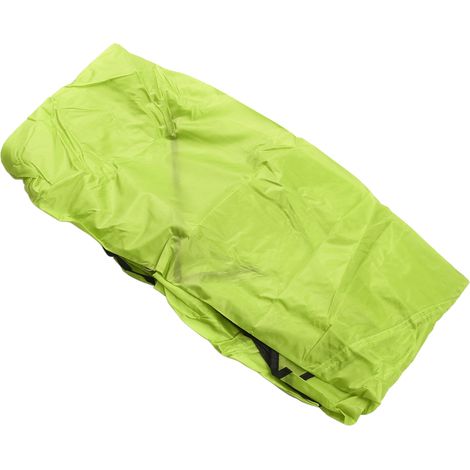 Voile d'ombrage triangulaire 4x4x4m en toile premium verte, résistant aux UV et à l'eau, avec anneaux en acier inoxydable pour jardin, piscine et terrasse (1/4)
