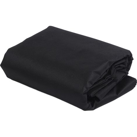 Couverture de protection hivernale épaisse et large pour plantes, avec ventilation optimale, idéale pour le jardin extérieur (noire). (1/5)