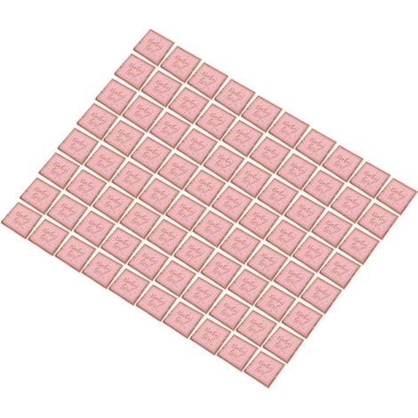 80 Serviettes de Fête Roses Bord Doré - Décoration Élégante pour Mariage, Anniversaire, Cérémonie de Remise de Diplôme (1/5)