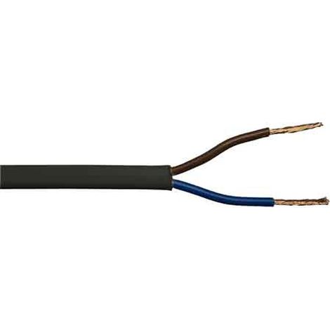CAVO BIPOLARE 'NERO' Sezione 2x1,5 mm Q.TA 100