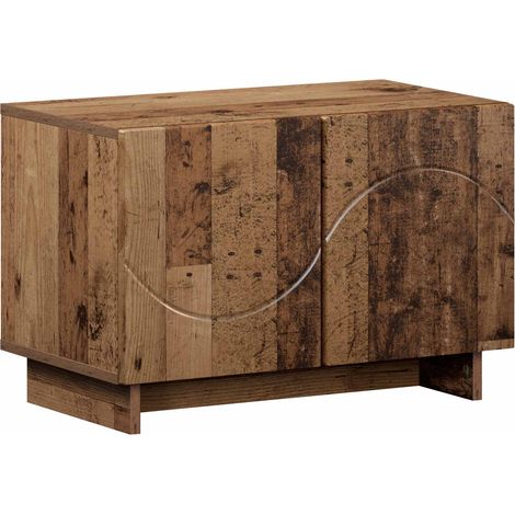 TV-Lowboard 60 x 34,5 x 40 cm Altholz Holzwerkstoff vidaXL (1/5)