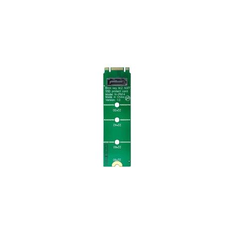 NGFF M.2 zu SATA 7-Pin SSD-Adapter, vertikale Leiterplatte, B/M-Key, 2230–2280 mm, Computer (1/5)