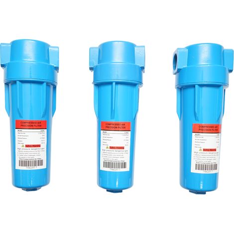 Set di filtri A,C,T-001 per compressore d'aria a vite 11KW/15A, GK63 (1/4)