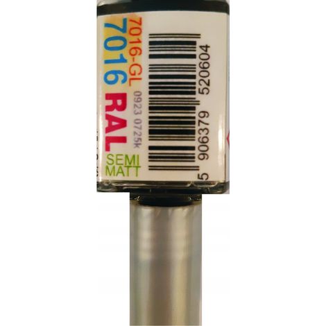 RAL 7016 Anthrazitgrau, seidenmatter Kratzerreparaturlack, 10 ml, arasystem (1/5)