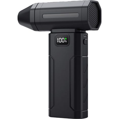 Générique Souffleur Anti-Poussière,6000mAh Rechargeable Haute Vitesse Ventilateur Souffleur De Dépoussiérage pour Électronique pour Maison Bureau Ordinateurs Intérieur Voiture (1/5)