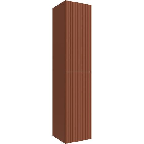 Armoire haute BIBA 2 portes TERRACOTA (1/4)