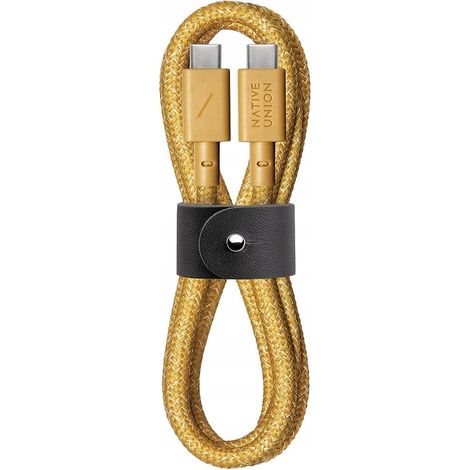 Native Union USB Type C - Cavo USB Type C da 1,2 m, giallo, 1 pz. (1/5)