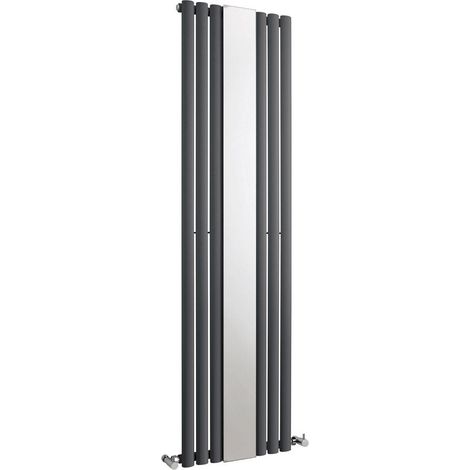 Radiateur Design Vertical Anthracite Vitality 180cm x 49.9cm x 5.5cm 1030 Watts