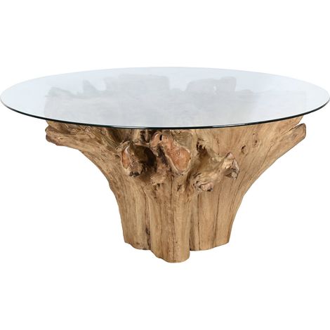 Mesa Comedor Raiz De Teca 160X160X76 (1/5)