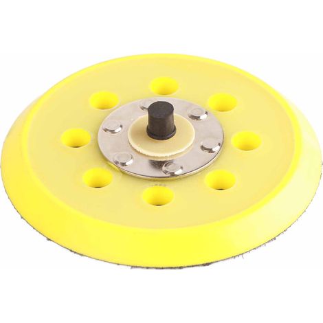 5 trous 8 trous, plateau de ponçage auto-adhésif, patin de polisseuse, support pneumatique pour ponceuse (1/5)