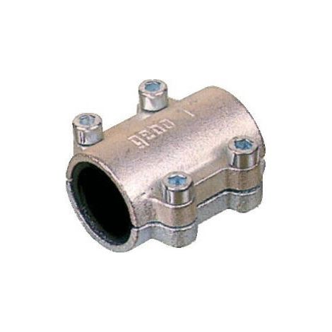 Collier de réparation court DSK 3/4" pour tubes acier