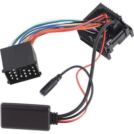 10-poliger Bluetooth-Adapter mit AUX-Kabel und Mikrofon für BMW 3er E46 320 325 323 328 330 M3 (1/5)