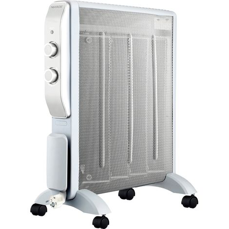Radiador de mica Senbag 2000W blanco con 4 elementos