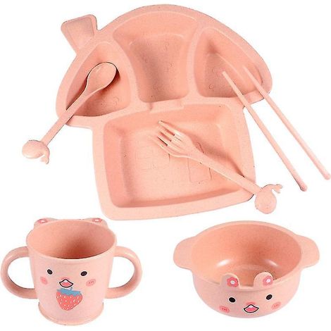 6-teiliges Kindergeschirr-Set