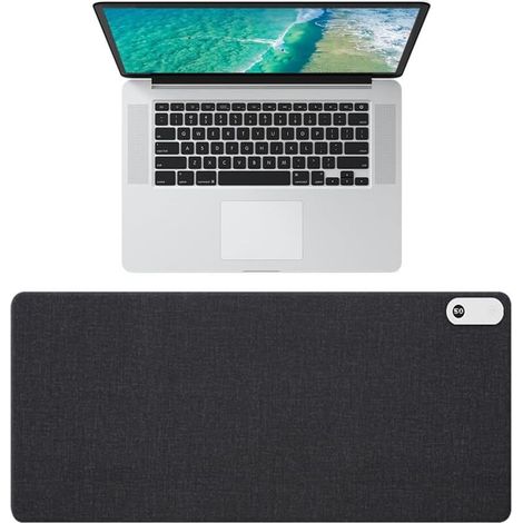 Heated Mouse Pad 80x33 cm - 3 Temperature Levels, 3H Automatic Shut-Off - Office and Home Comfort (1/4)