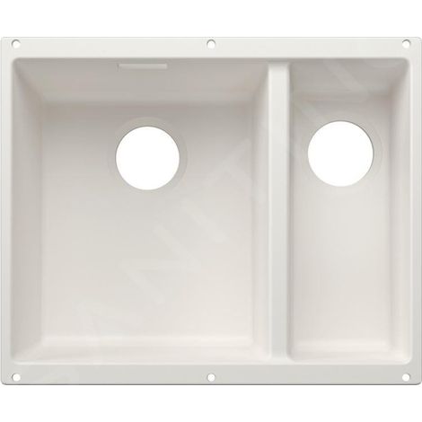 Blanco Subline 340/160 - Évier en silgranit, 53x40 mm, bac à gauche, blanc 527823 (1/2)
