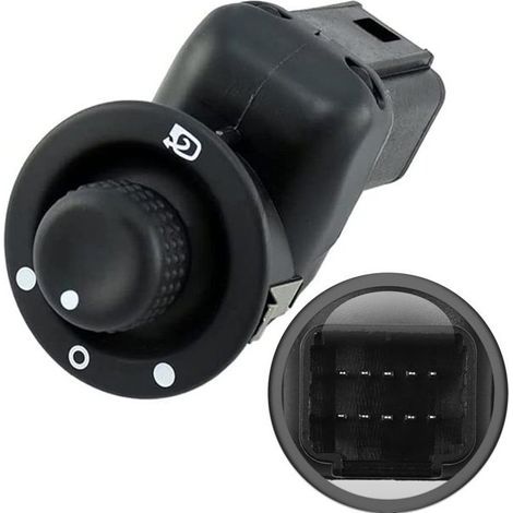 Bouton Retroviseur pour Clio 3 4 Scenic Captur Modus Interrupteur Commande Reglage Extérieur Miroir Rétractable Pliable 8200676529 8200214921 (1/5)