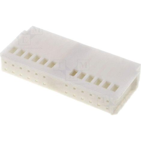 Fiche nue Fakra male 24PIN blanche