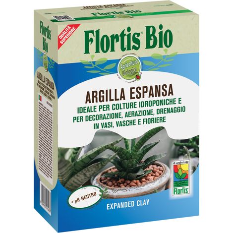 Argilla espansa 2l Flortis Bio (1/2)