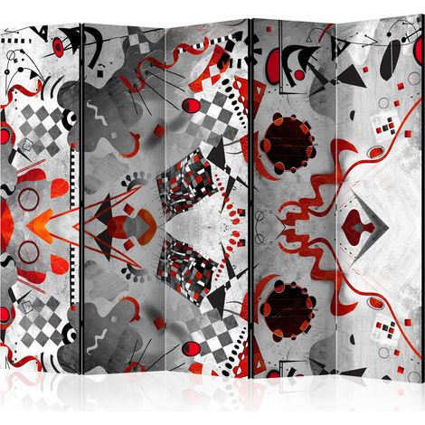 Paravento - Geometric Cosmos II [Room Dividers] - 225x172 (1/4)