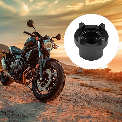 Motorrad Schwingenlager-Mutternwerkzeug aus Kohlenstoffstahl, Demontagewerkzeug für Kipphebel, 1/2'' Antrieb (1/5)
