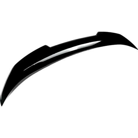 Spoiler trasero, aspecto deportivo, fácil instalación, negro brillante. (1/2)