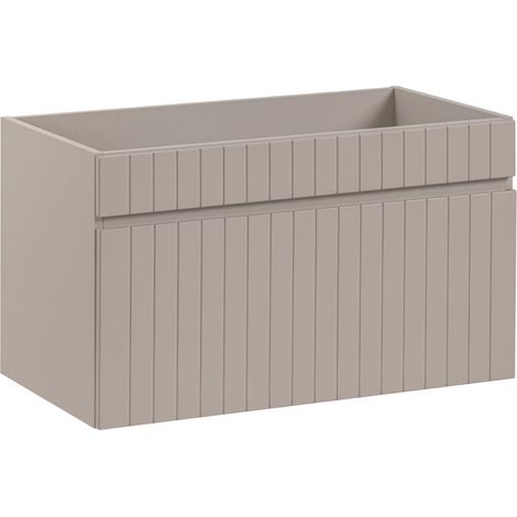 Meuble sous vasque à suspendre ICONIC CASHEMIRE 80 cm (1/5)